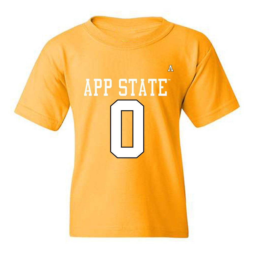 App State - NCAA Football : Jaelin Willis - Replica Shersey Youth T-Shirt-0