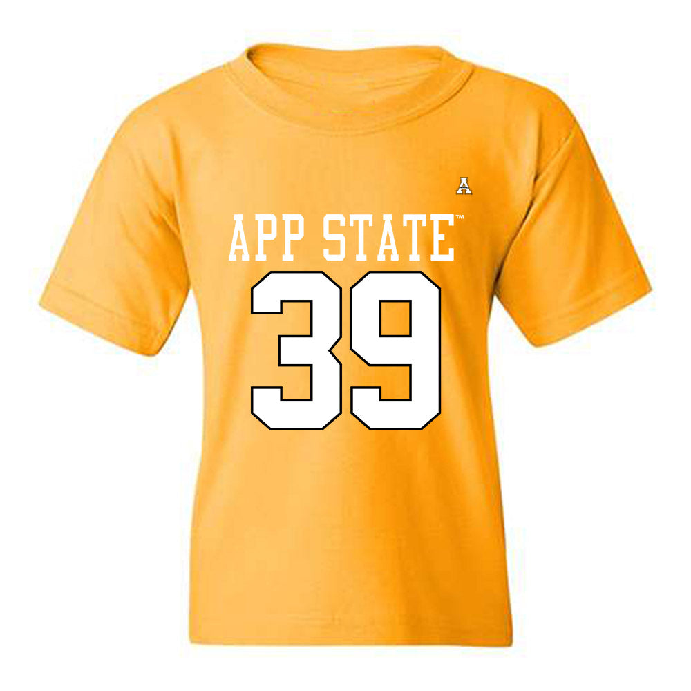 App State - NCAA Football : Kavin White - Replica Shersey Youth T-Shirt-0