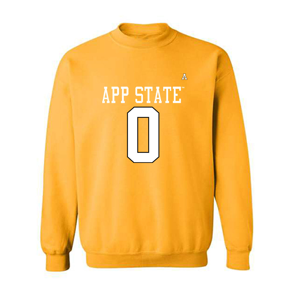 App State - NCAA Football : Doopah Coleman - Replica Shersey Crewneck Sweatshirt-0