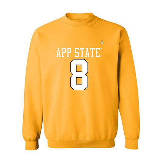 App State - NCAA Football : Dalton Stroman Jr - Replica Shersey Crewneck Sweatshirt