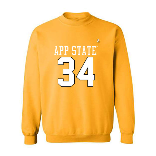 App State - NCAA Football : Joshua Acord - Replica Shersey Crewneck Sweatshirt-0