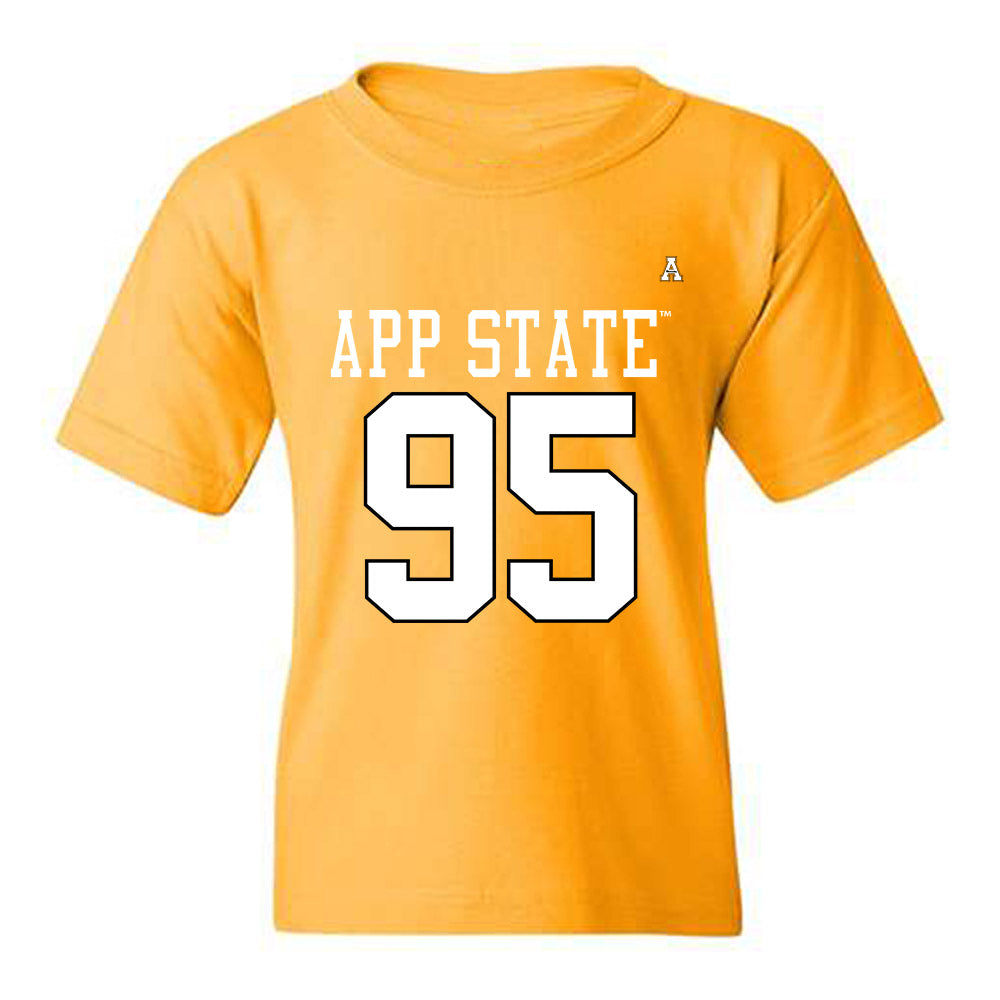 App State - NCAA Football : Kaden Ellis - Replica Shersey Youth T-Shirt-0