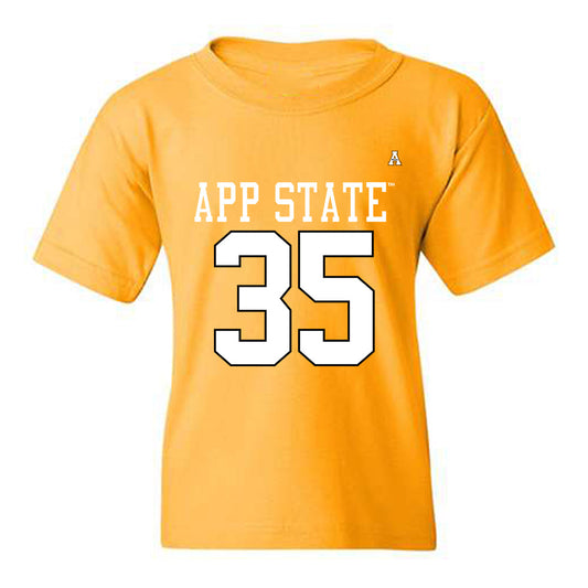 App State - NCAA Football : Jack Scroggs - Replica Shersey Youth T-Shirt