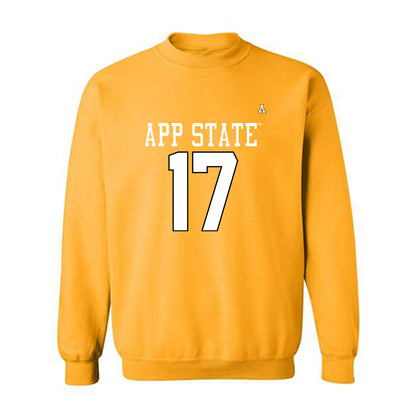 App State - NCAA Football : Torian Mack - Replica Shersey Crewneck Sweatshirt-0