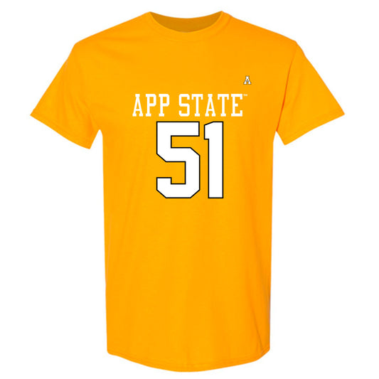 App State - NCAA Football : Kj Liles - Replica Shersey T-Shirt-0