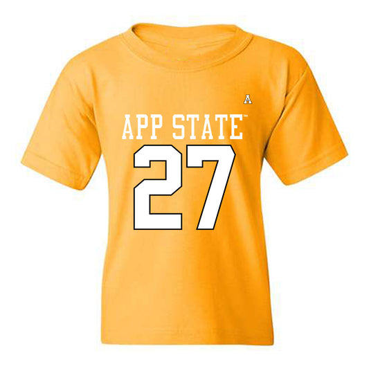 App State - NCAA Football : Mitchell Lake - Replica Shersey Youth T-Shirt-0