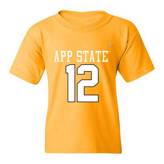 App State - NCAA Football : William Fowles - Replica Shersey Youth T-Shirt-0