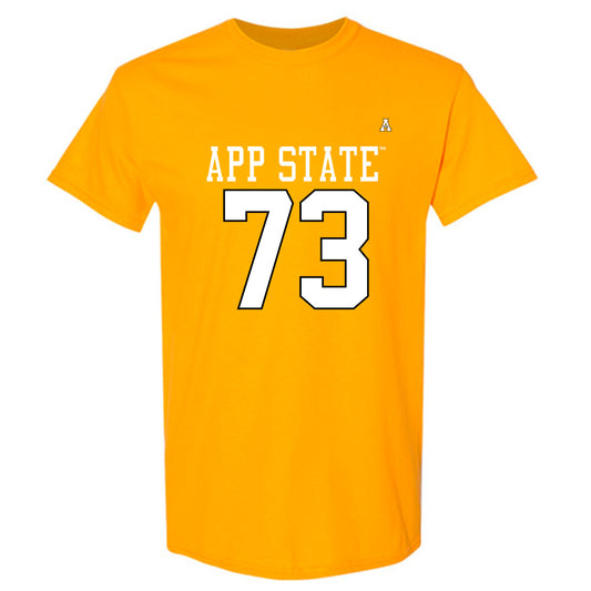 App State - NCAA Football : Will Flowers - Replica Shersey T-Shirt-0