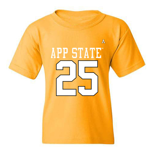 App State - NCAA Football : Zahn Coakley - Replica Shersey Youth T-Shirt-0