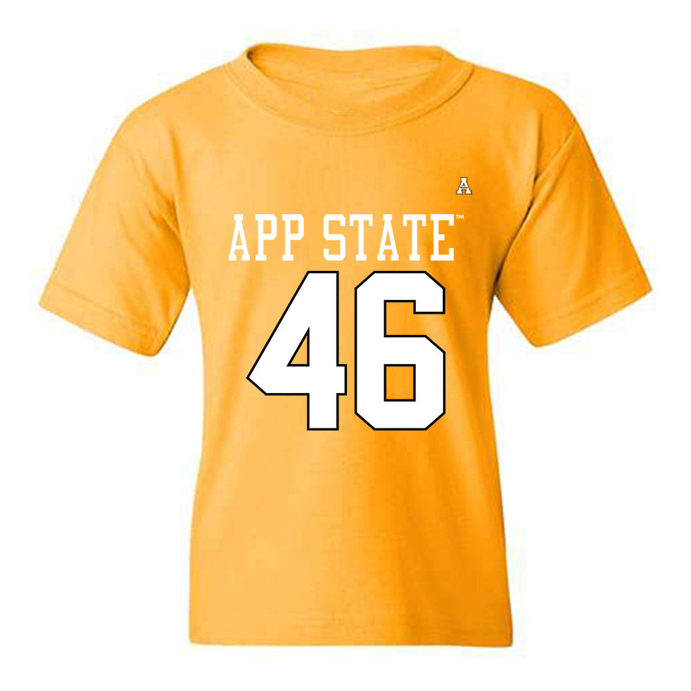 App State - NCAA Football : Damien Durrette - Replica Shersey Youth T-Shirt-0
