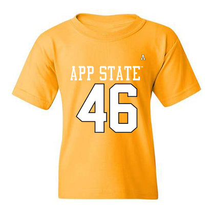 App State - NCAA Football : Damien Durrette - Replica Shersey Youth T-Shirt-0