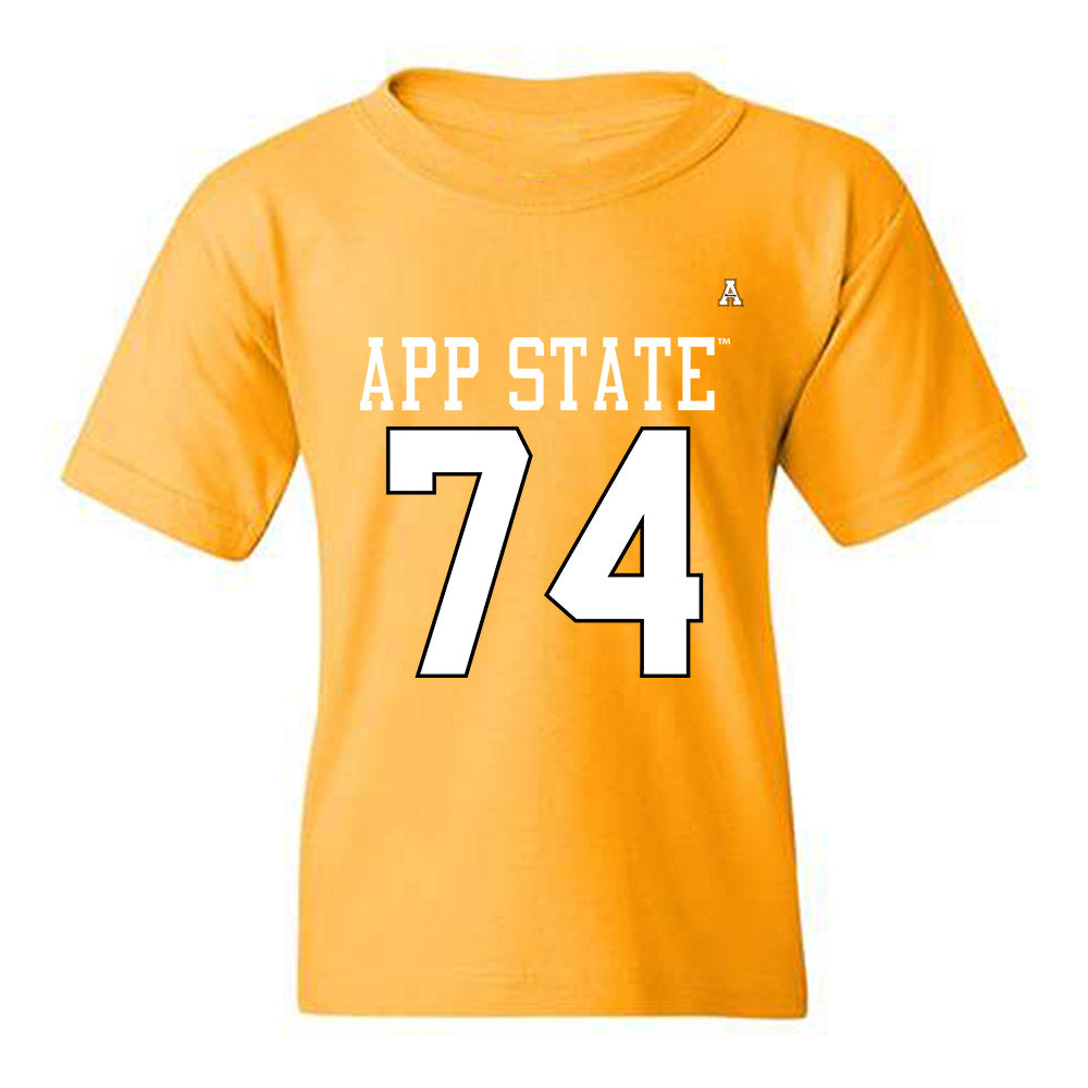 App State - NCAA Football : Griffin Scroggs - Replica Shersey Youth T-Shirt-0