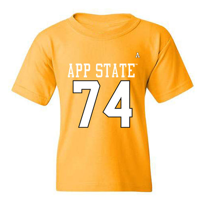 App State - NCAA Football : Griffin Scroggs - Replica Shersey Youth T-Shirt-0