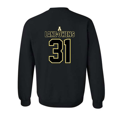 App State - NCAA Football : Marquis Lane-Owens - Replica Shersey Crewneck Sweatshirt-1