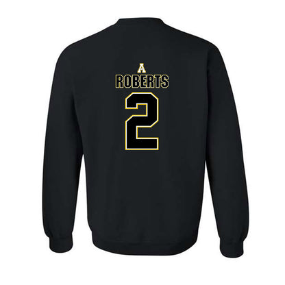 App State - NCAA Football : Kanye Roberts - Replica Shersey Crewneck Sweatshirt-1