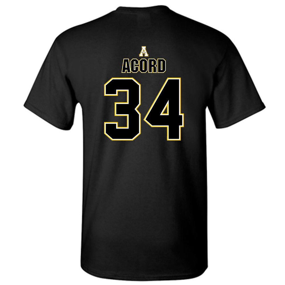 App State - NCAA Football : Joshua Acord - Replica Shersey T-Shirt-1