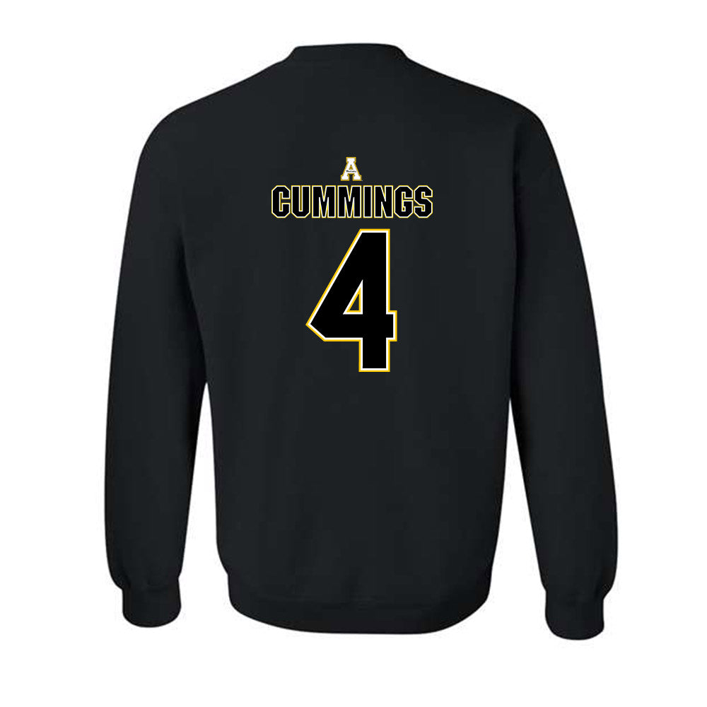App State - NCAA Football : Izayah Cummings - Replica Shersey Crewneck Sweatshirt-1