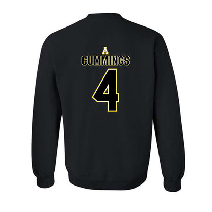 App State - NCAA Football : Izayah Cummings - Replica Shersey Crewneck Sweatshirt-1
