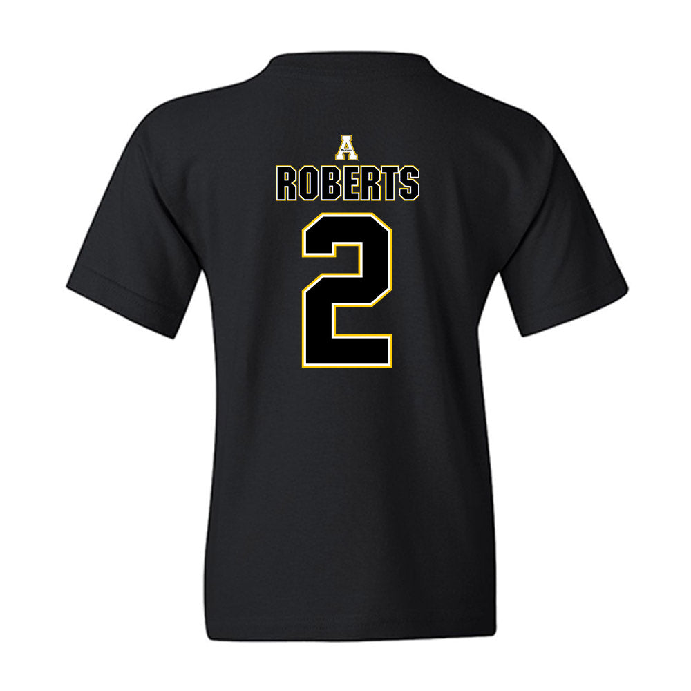 App State - NCAA Football : Kanye Roberts - Replica Shersey Youth T-Shirt-1