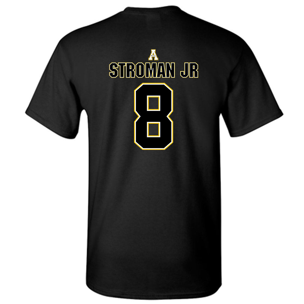 App State - NCAA Football : Dalton Stroman Jr - Replica Shersey T-Shirt