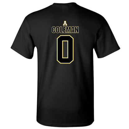 App State - NCAA Football : Doopah Coleman - Replica Shersey T-Shirt-1