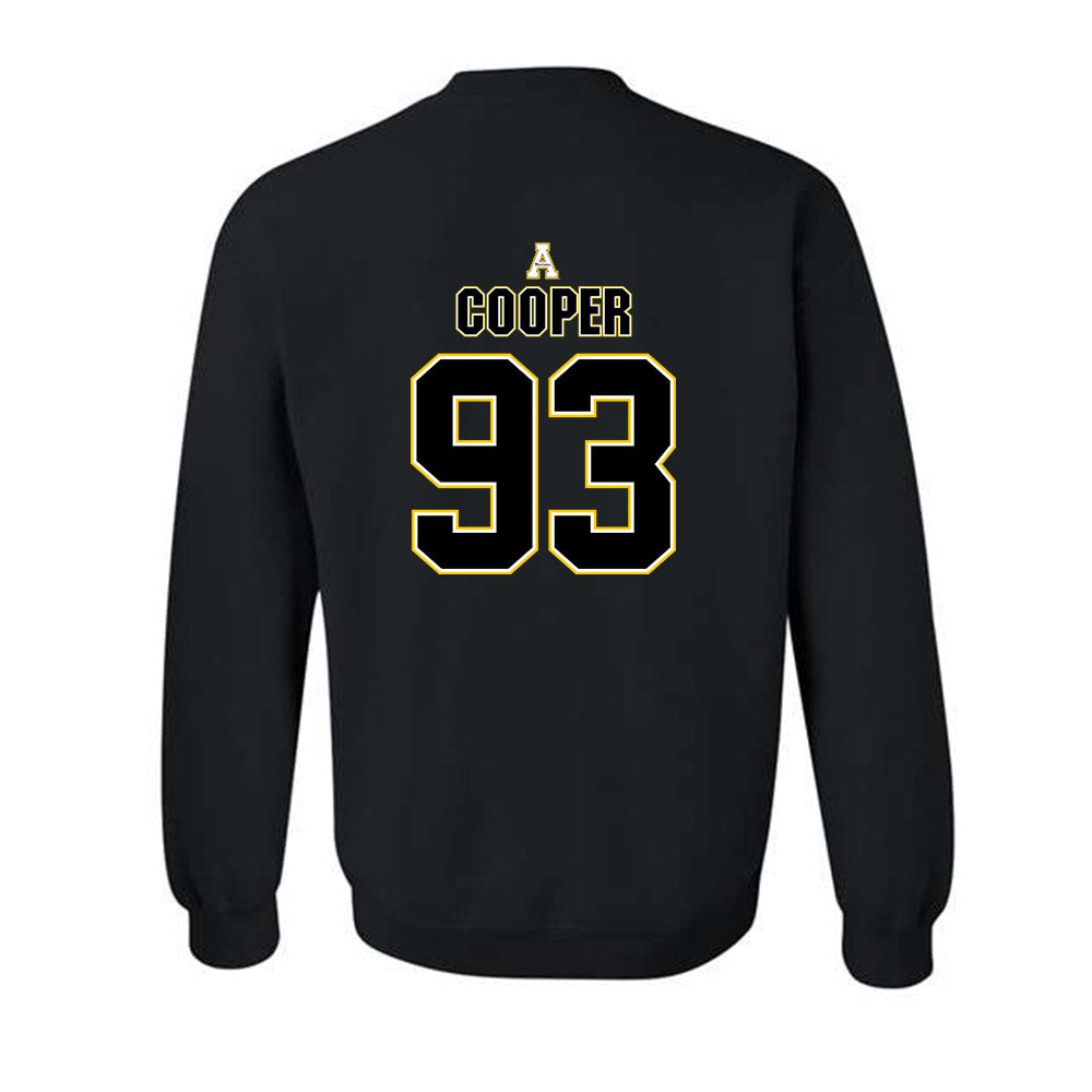 App State - NCAA Football : DeNigel Cooper - Replica Shersey Crewneck Sweatshirt-1