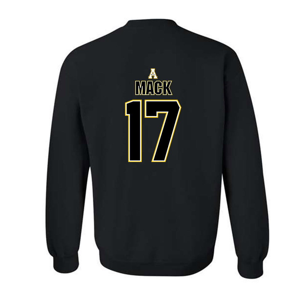 App State - NCAA Football : Torian Mack - Replica Shersey Crewneck Sweatshirt-1