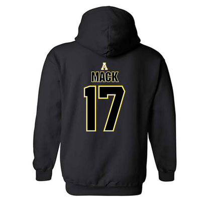 App State - NCAA Football : Torian Mack - Replica Shersey Hooded Sweatshirt-1