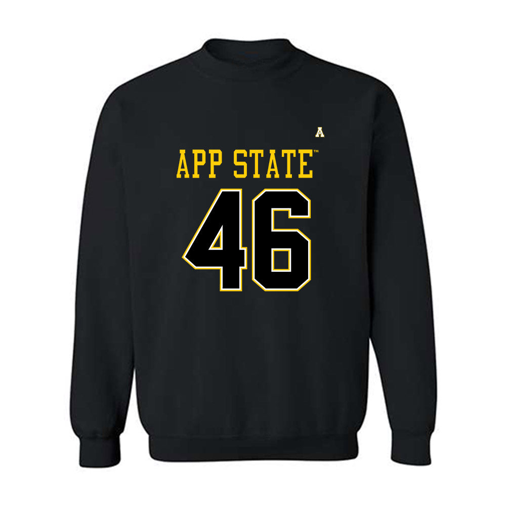 App State - NCAA Football : Damien Durrette - Replica Shersey Crewneck Sweatshirt-0