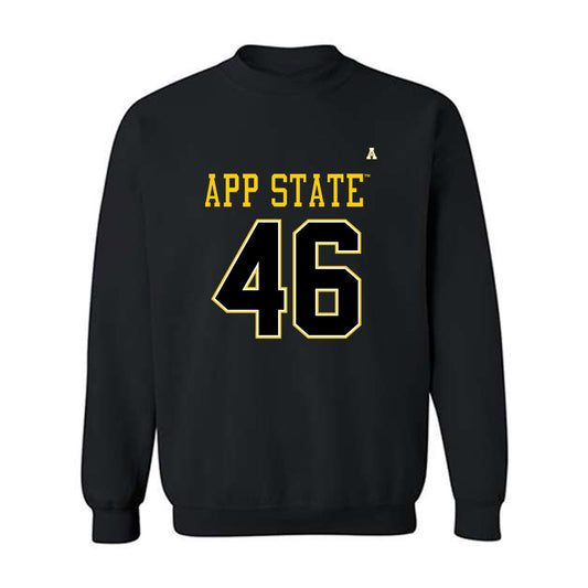 App State - NCAA Football : Damien Durrette - Replica Shersey Crewneck Sweatshirt-0