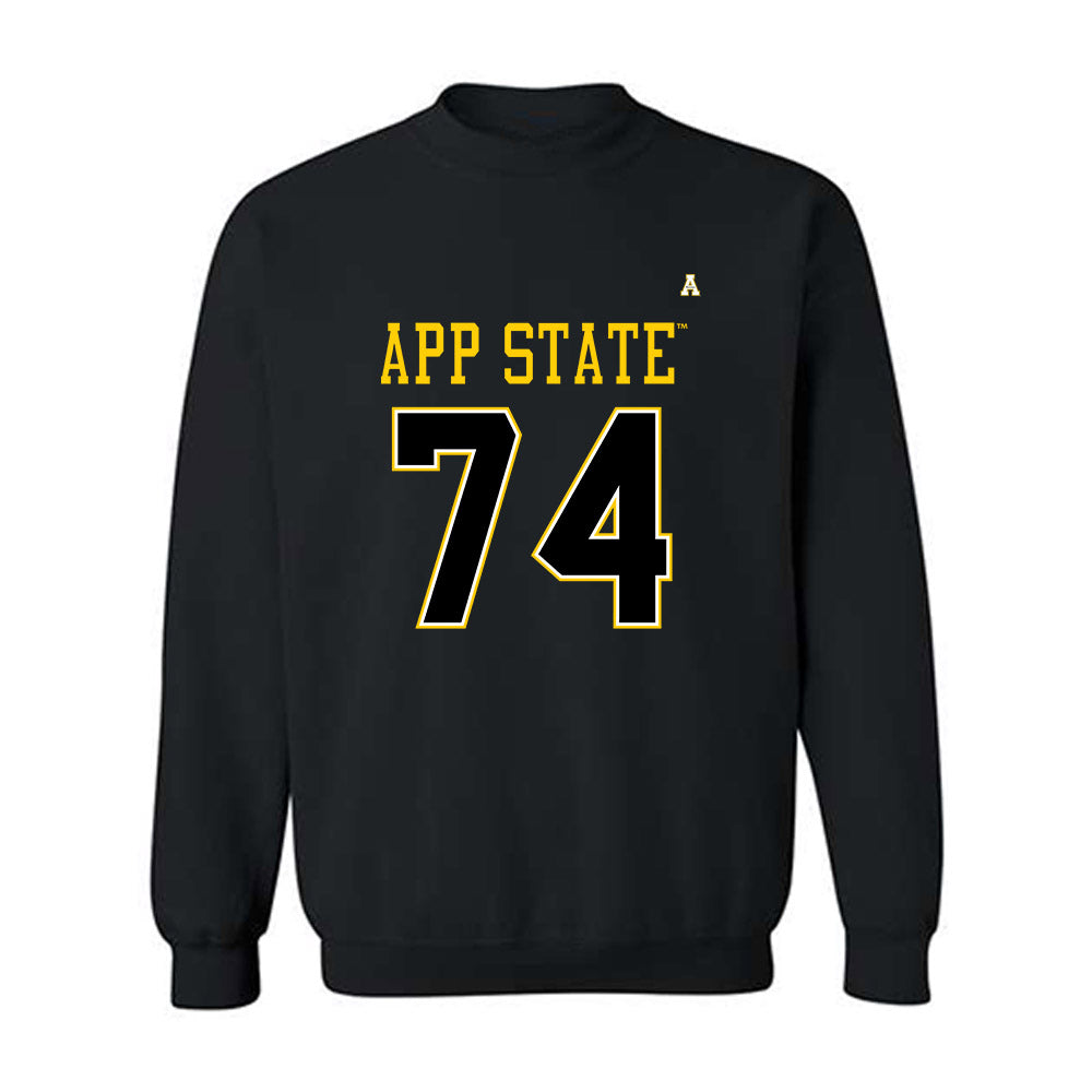 App State - NCAA Football : Griffin Scroggs - Replica Shersey Crewneck Sweatshirt-0
