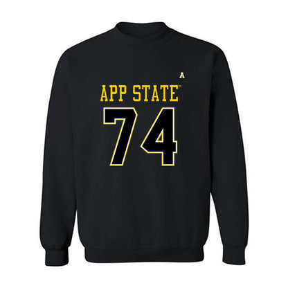 App State - NCAA Football : Griffin Scroggs - Replica Shersey Crewneck Sweatshirt-0