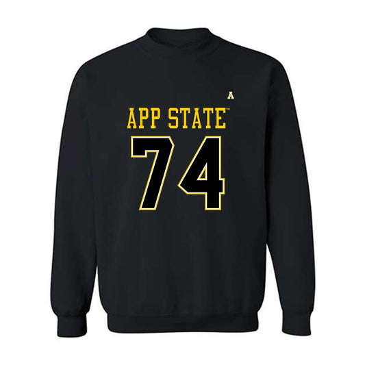 App State - NCAA Football : Griffin Scroggs - Replica Shersey Crewneck Sweatshirt-0