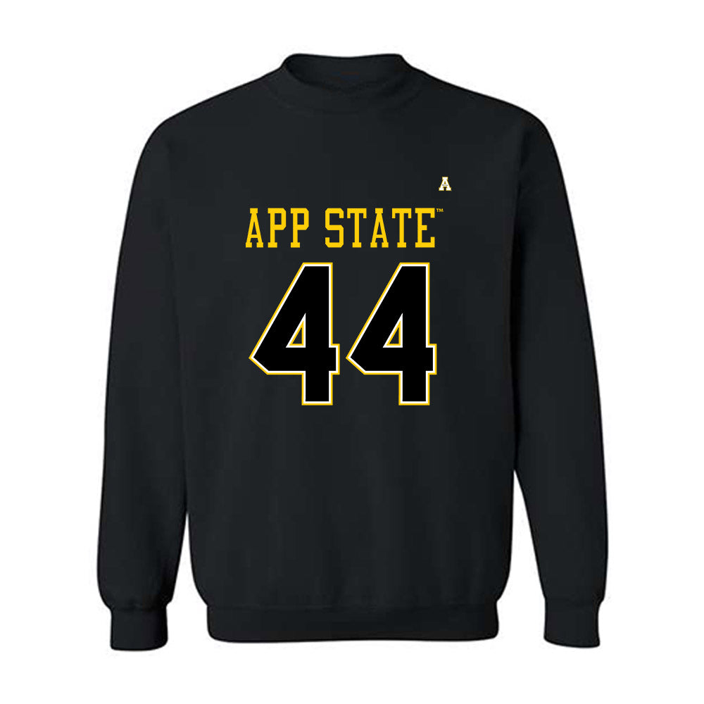 App State - NCAA Football : jared Gibble - Replica Shersey Crewneck Sweatshirt-0