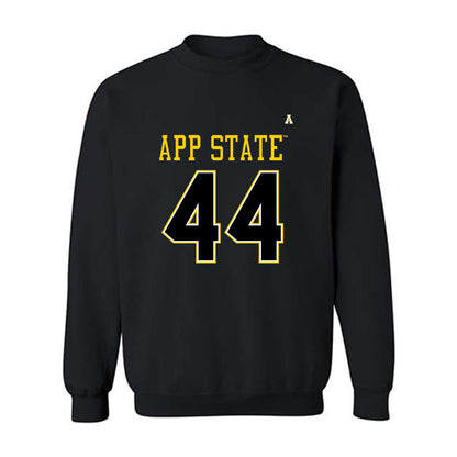 App State - NCAA Football : jared Gibble - Replica Shersey Crewneck Sweatshirt-0