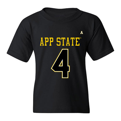 App State - NCAA Football : Izayah Cummings - Replica Shersey Youth T-Shirt-0