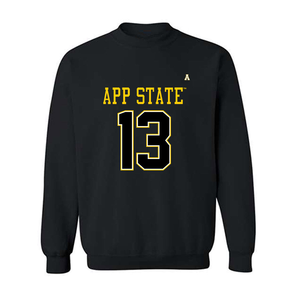 App State - NCAA Football : Elijah Mc-Cantos - Replica Shersey Crewneck Sweatshirt