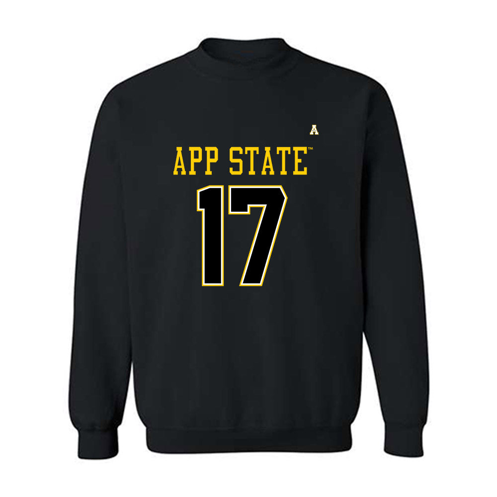 App State - NCAA Football : Jatorian Mack - Replica Shersey Crewneck Sweatshirt-0