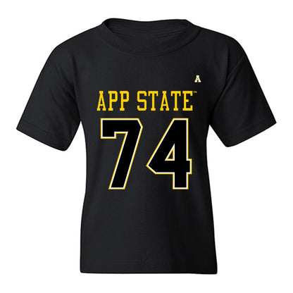 App State - NCAA Football : Griffin Scroggs - Replica Shersey Youth T-Shirt-0