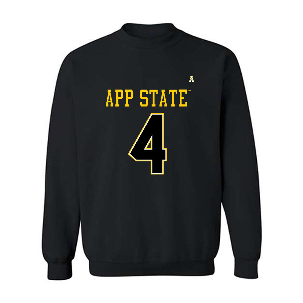 App State - NCAA Football : Izayah Cummings - Replica Shersey Crewneck Sweatshirt-0
