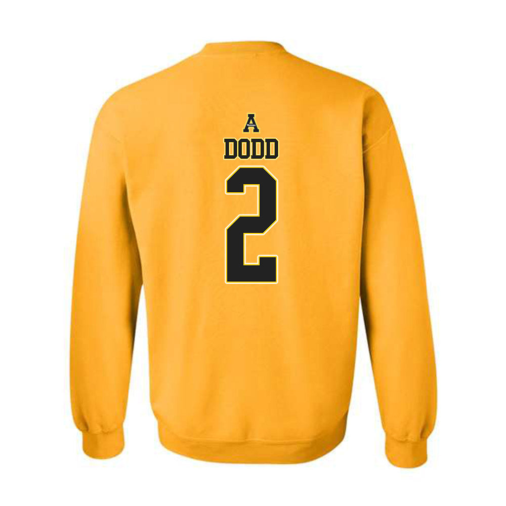 App State - NCAA Men's Basketball : Alonzo Dodd - Replica Shersey Crewneck Sweatshirt-1
