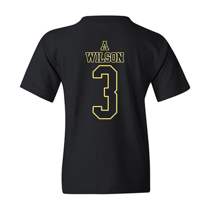 App State - NCAA Men's Basketball : Luke Wilson - Replica Shersey Youth T-Shirt-1
