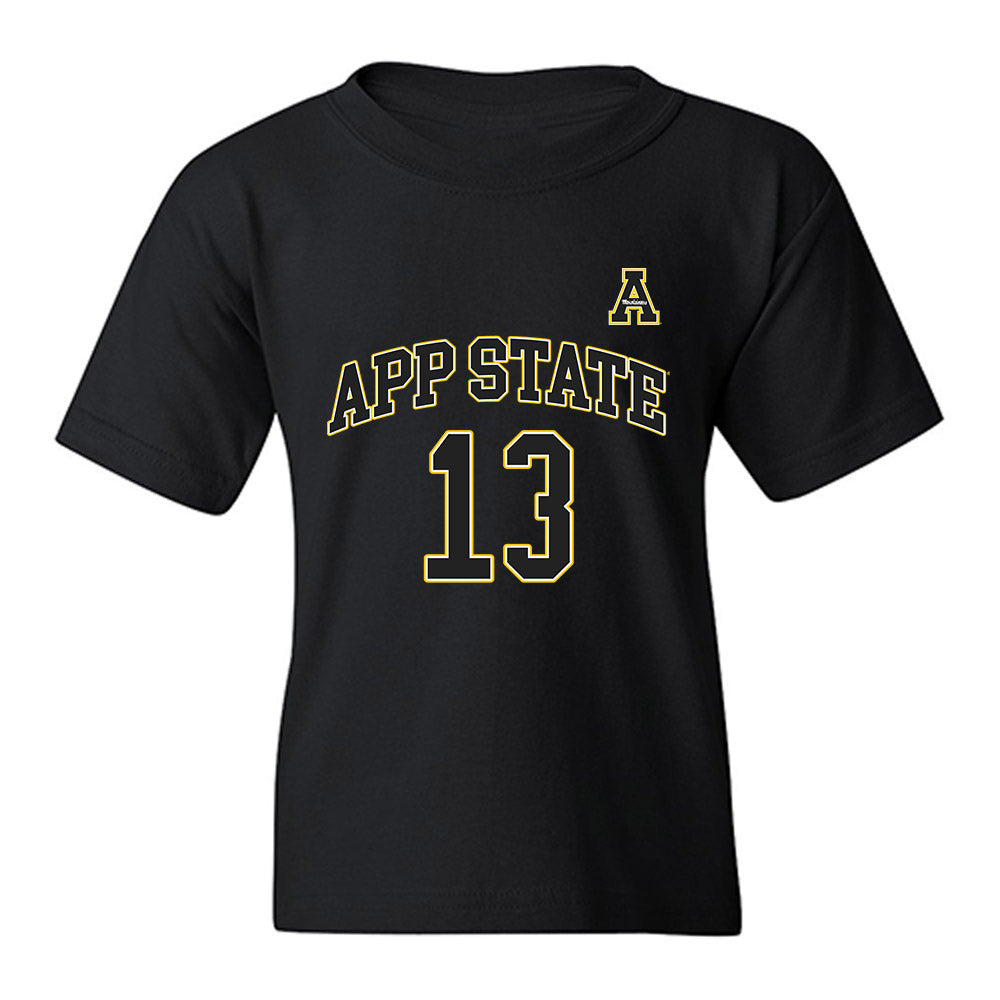 App State - NCAA Men's Basketball : Kasen Jennings - Replica Shersey Youth T-Shirt-0
