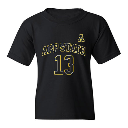 App State - NCAA Men's Basketball : Kasen Jennings - Replica Shersey Youth T-Shirt-0