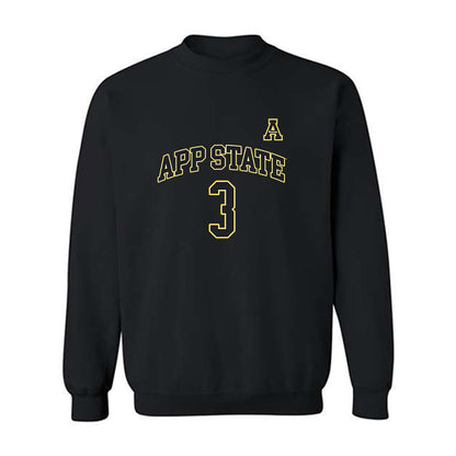 App State - NCAA Men's Basketball : Luke Wilson - Replica Shersey Crewneck Sweatshirt-0