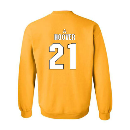 App State - NCAA Women's Soccer : ella hoover - Replica Shersey Crewneck Sweatshirt-1