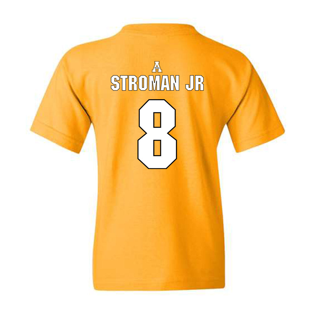 App State - NCAA Football : Dalton Stroman Jr - Replica Shersey Youth T-Shirt