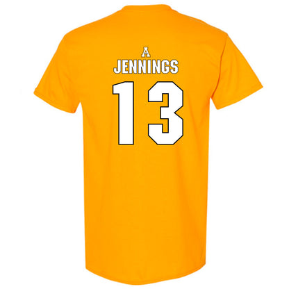 App State - NCAA Men's Basketball : Kasen Jennings - Replica Shersey T-Shirt-1