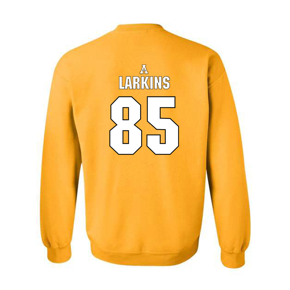 App State - NCAA Football : David Larkins - Replica Shersey Crewneck Sweatshirt