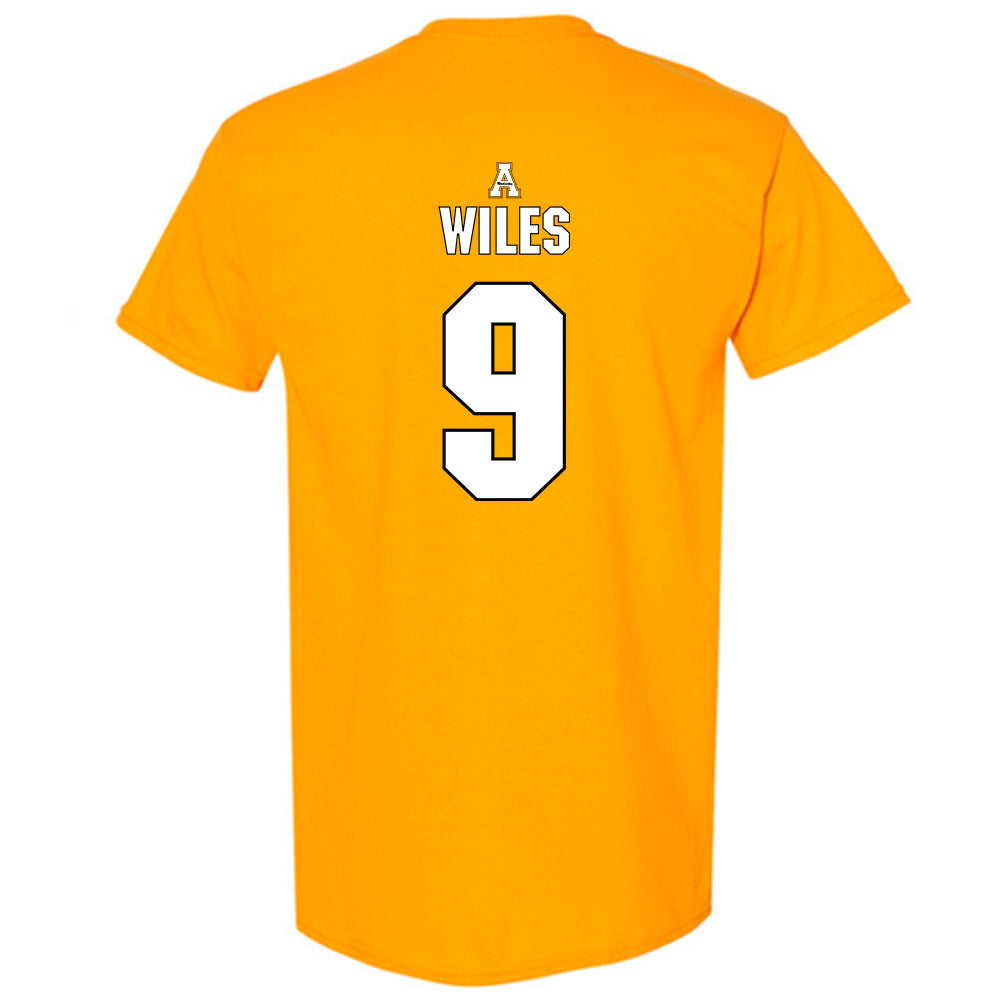 App State - NCAA Football : Billy Wiles - Replica Shersey T-Shirt